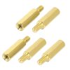 Buy M4 x 20mm M-F brass hex standoff spacer online in India