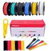 Buy Plusivo 22AWG 6 Colors x 10M 600V Pre-Tinned Hook up Wire Kit - Solid  Core Online at Robu.in