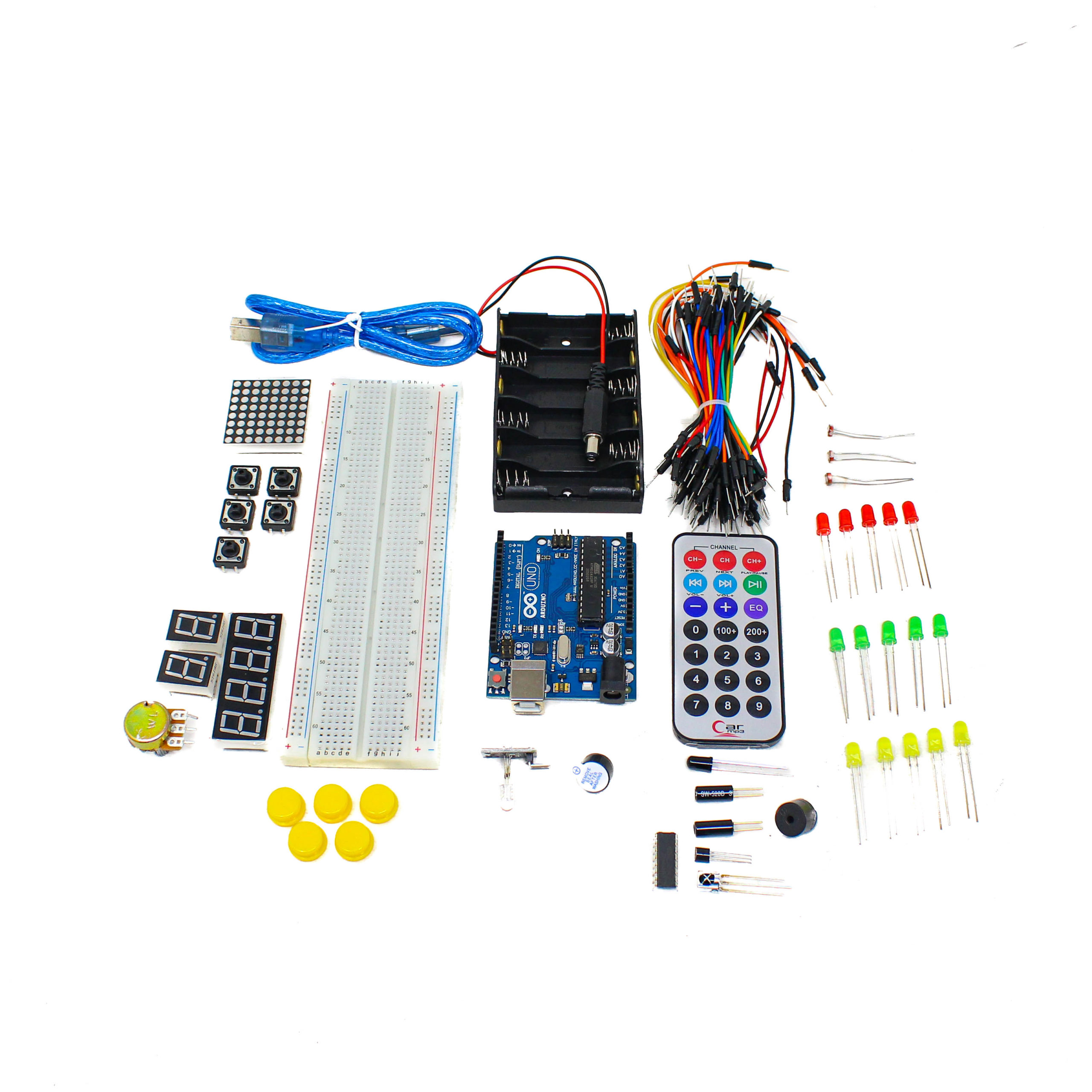 Plusivo Wireless Super Starter Kit with ESP8266 (programmable with Arduino  IDE)