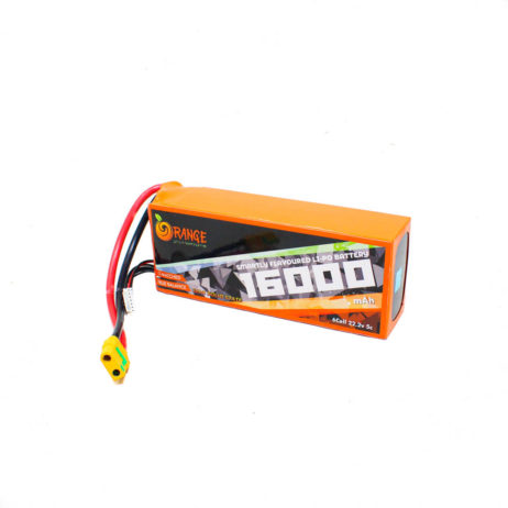 Orange Orange 16000Mah 6S 5C 22.2V Semi Solid State Lithium Polymer Battery Pack Li Po 2