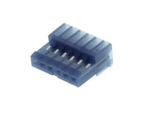 3-640442-6-HOUSING, 26AWG, 6WAY