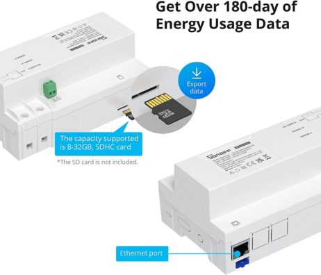 Sonoff Sonoff Smart Stackable Power Meter Spm Main Unit Only 4