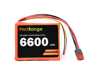 Pro-range IFR 22650 9.6V 6600mAh 3C 3s2p LiFePO4 Battery Pack