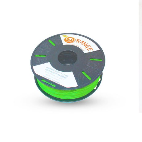 Orange Orange Glitter 1.75Mm 3D Printing Filament 1Kg Glitter Green 1