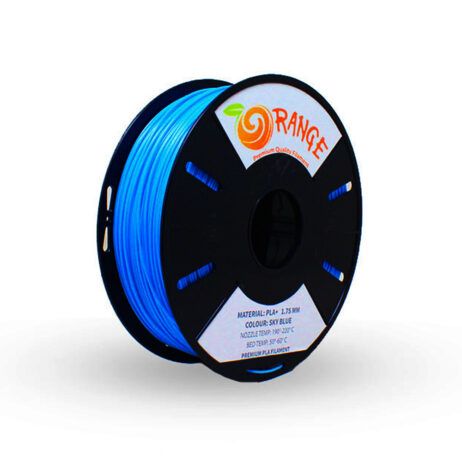 Orange Pla+ 1.75Mm 3D Printing Filament 1Kg-Sky Blue