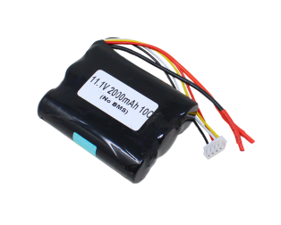 Orange ISR 18650 11.1V 2000mAh 10C 3S1P Li-Ion Battery Pack (No BMS)