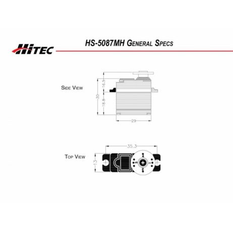 Hitec 1559761 General Servo Specs16 V2