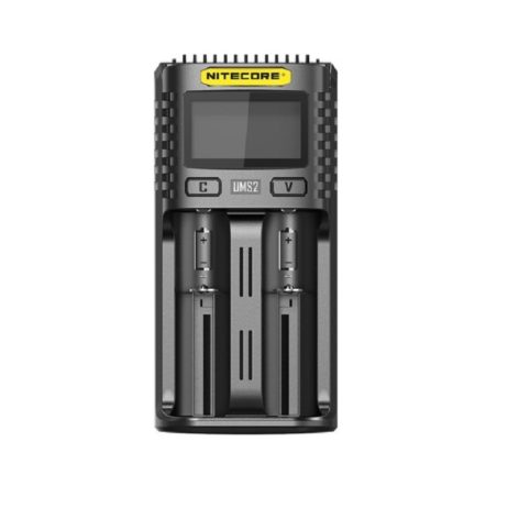 Nitecore Ums2 Intelligent Usb Dual-Slot Superb Battery Charger