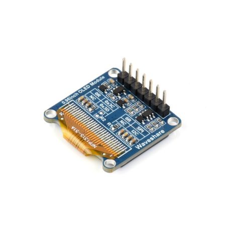 Waveshare Waveshare 0.96Inch Oled Display Module 128×64 Resolution Spi I2C Communication Version C Upper Yellow Lower Blue 4