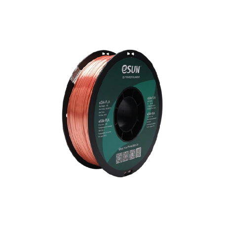 Esun Esilk-Pla (Metal Color ) 3D Printing Filament-Rose Gold