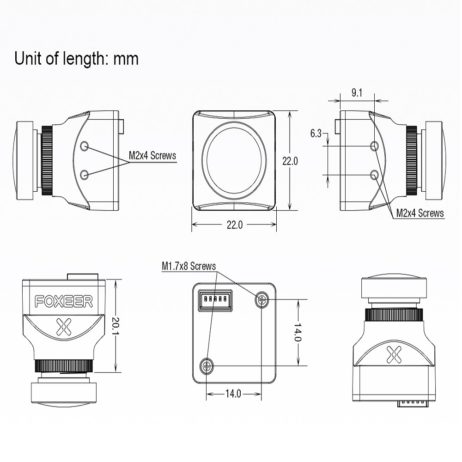 Foxeer Cat 3 Mini Fpv Camera