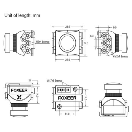 Foxeer Predator 5 Mini Fpv Camera