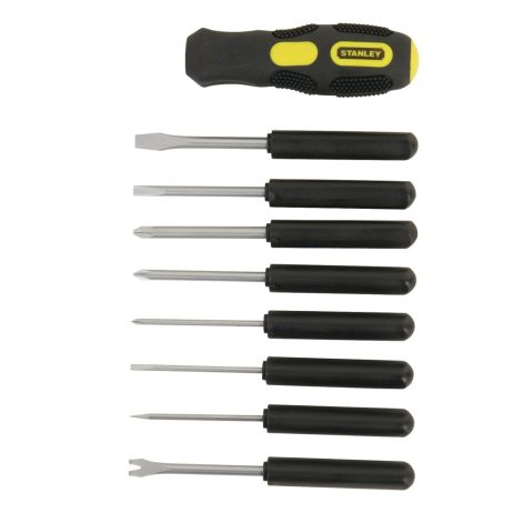  Stanley 9-Way Screwdriver Set