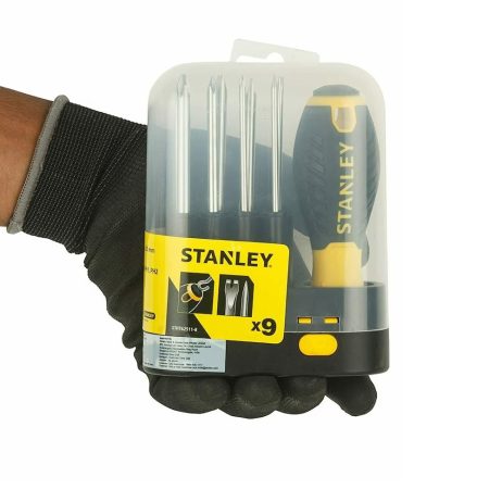  Stanley 9-Way Screwdriver Set