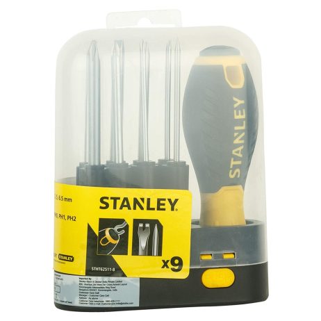  Stanley 9-Way Screwdriver Set