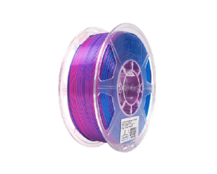 eSun ePLA-Silk Magic 3D Printing Filament-Red Blue