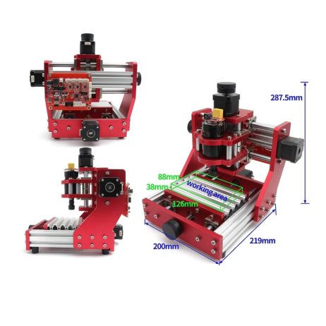 Generic Cnc1310 Metal Engraving Cutting Pvc Pcb Aluminum Copper Cnc Router Machine 6