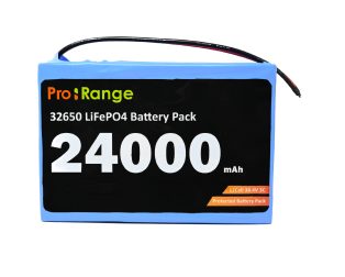 Pro-range IFR 32650 38.4V 24000mAh 3C 12S4P LiFePO4 Battery Pack