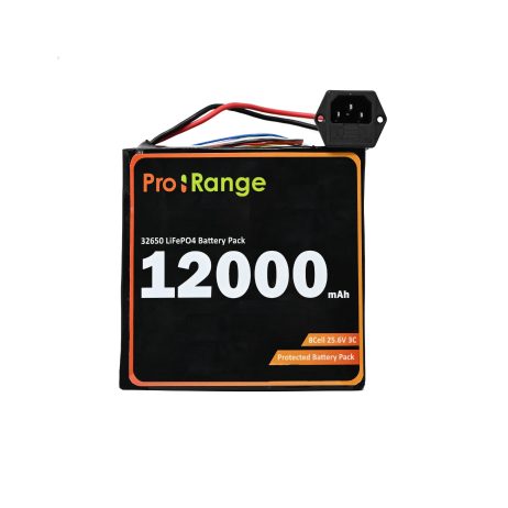 Pro-Range Ifr 32650 25.6V 12000Mah 3C 8S2P Lifepo4 Battery Pack