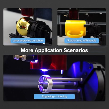 Two Trees Two Trees Tr2 Pro Laser 4 In 1 Multifunctional Rotary For Laser Engraver 4