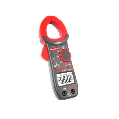 Plusivo Cl201-D Digital Clamp Meter T-Rms 3999 Counts