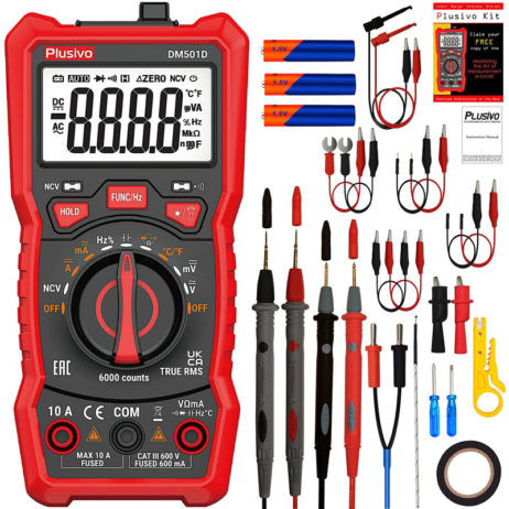 Plusivo Plusivo Digital Multimeter Dm501D