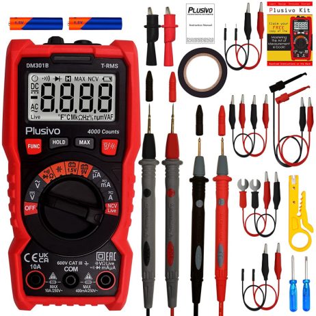 Plusivo Plusivo Dm301B Multimeter Kit 1