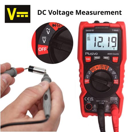 Plusivo Plusivo Dm301B Multimeter Kit 5