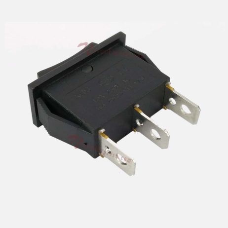 15A 250V Ac Spst On-Off Dust-Proof Rocker Switch