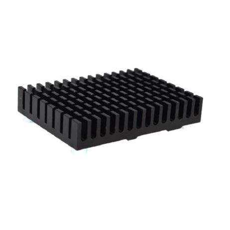 Edatec Edatec Cm4 Cooler 55X40X13.5Mm Black Aluminum With 1.5Mm 3Mm Screws 2