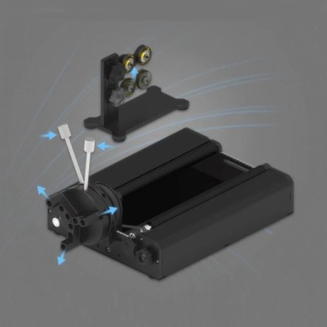 Two Trees Two Trees Tr2 Pro Laser 4 In 1 Multifunctional Rotary For Laser Engraver 10 1