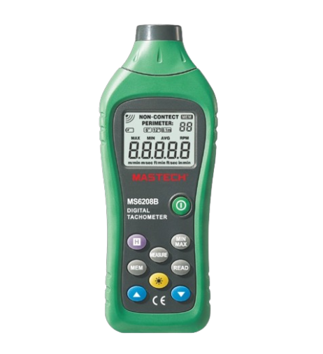 Mastech Ms6208B Non Contact Digital Tachometer