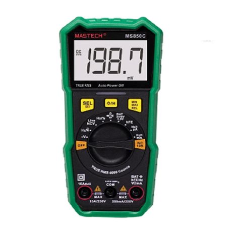 Mastech Ms850C- 4000 Counts True Rms Digital Multimeter