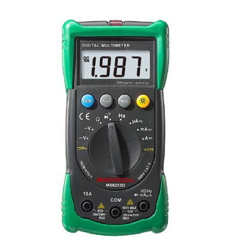 Mastech Ms8233D- 2000 Counts Auto Ranging Digital Multimeter