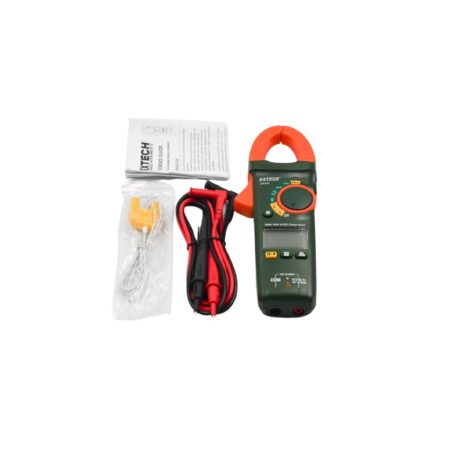 Extech Ma445 True Rms Clamp Meter, Ac / Dc, Built In Non-Contact Voltage (Ncv) Detector, 400 A