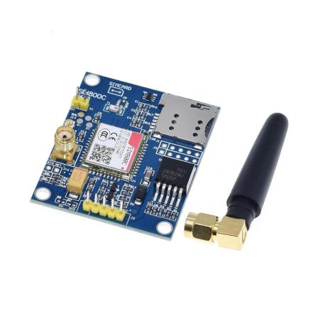 Generic Sim800C Module Sms Data Replaces Sim900A Development Board Glue Stick Antenna 1