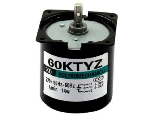 AC220V 14W 60KTYZ Permanent Magnet Synchronous Motor 10RPM/MIN