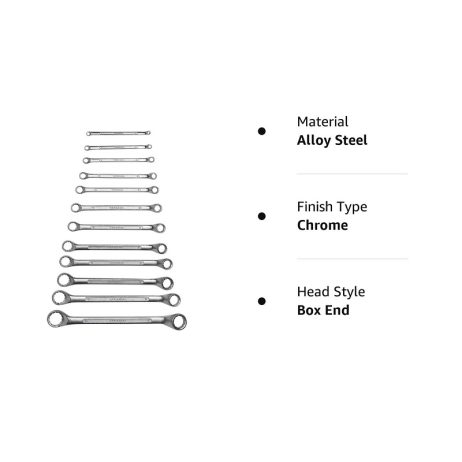 Taparia 1812 Ring Spanner Set