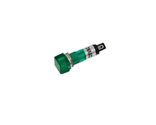 Push Indicator Switch-XD-10-220V GREEN LIGHT