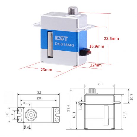 Kst Servo Ds315Mg