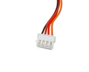 XH-A/AW-2.5mm-4 pin Female Housing Connector with 300mm Wire(28 AWG)