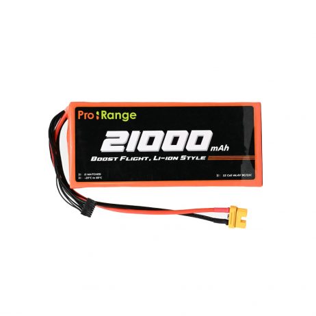 Pro-Range Inr 21700 P42A 44.4V 21000Mah 12S5P 190A/230A Discharge Li-Ion Eft Drone Battery Pack