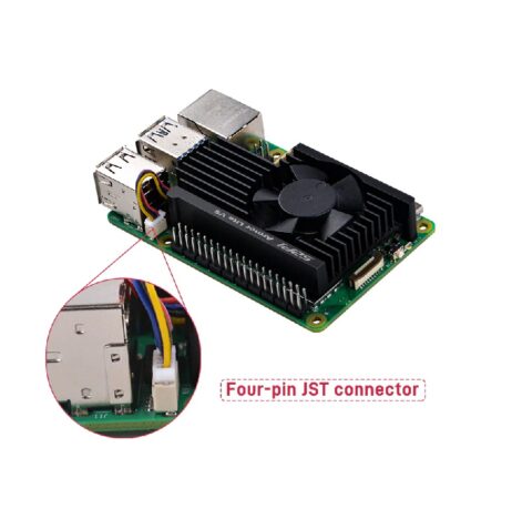 52Pi Armor Lite V5 Heatsink With Fan For Raspberry Pi 5