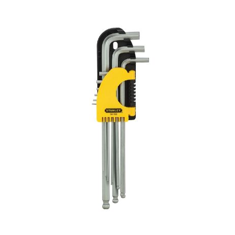 Stanley 94-158 9 Piece Extra Long Metric Ball End Hex Key Set