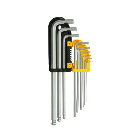 Stanley 94-158 9 Piece Extra Long Metric Ball End Hex Key Set