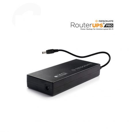 Resonate Routerups Pro Cru12V3A - 12V/3A Power Backup For Advanced Wifi Router, Gaming, Ont, Fttx, Stb, Intercom, Iot Devices