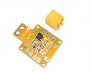 PDB-XT60 with BEC 5V and 12V (Yellow)