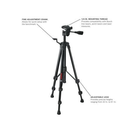 Bosch Bt 150 Plastic Professional Tripod (Black)