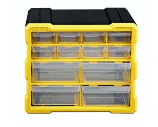 Alkon Plastic Component Organiser With 12 Drawers - Aco12