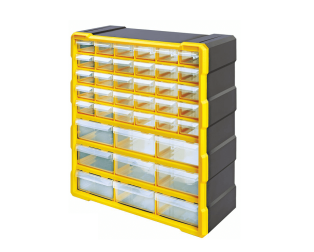 Alkon Component Organiser - Aco 39 With 18 Drawers Small Parts Storage